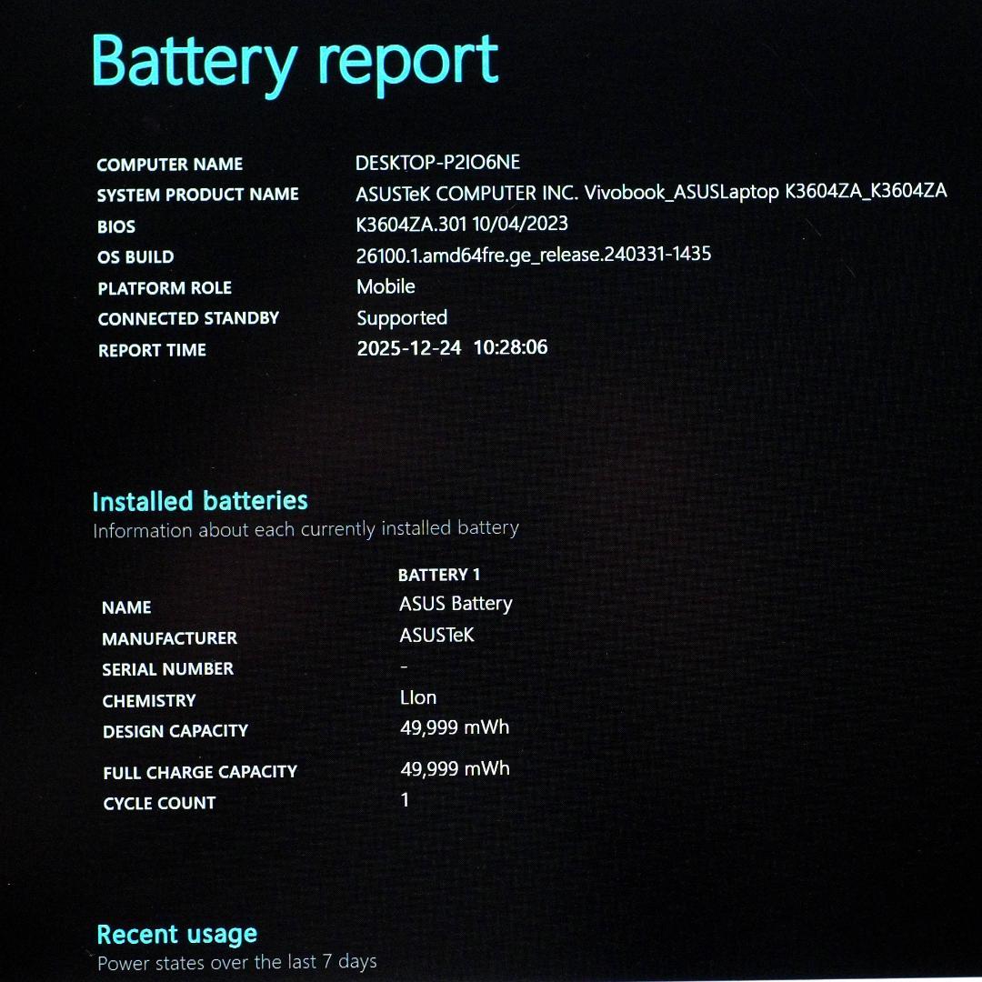 ASUS Vivobook 16X、16GB メモリ、1TB SSD