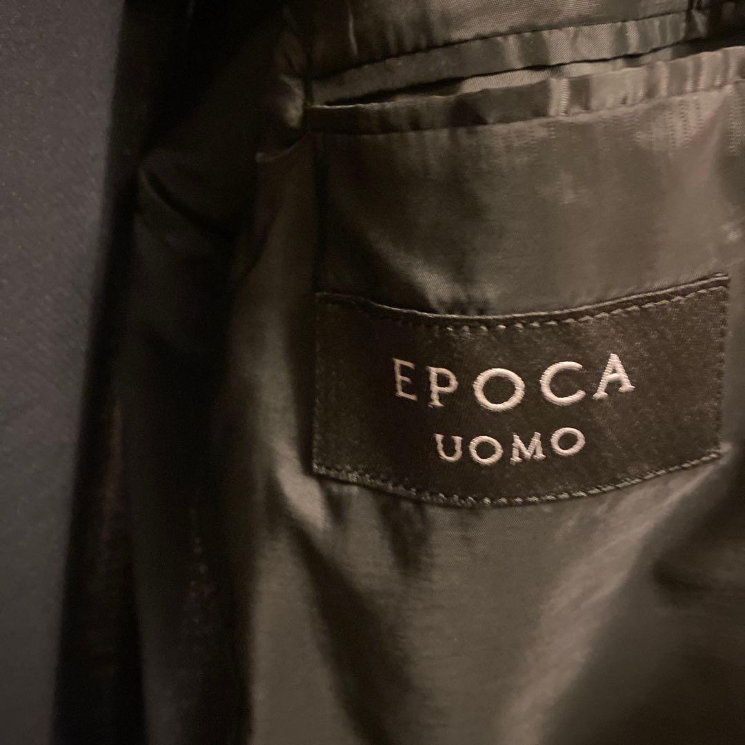 美品■エポカ　ウーモ■EPOCA UOMO ■46 ■ジャケット■ネイビー