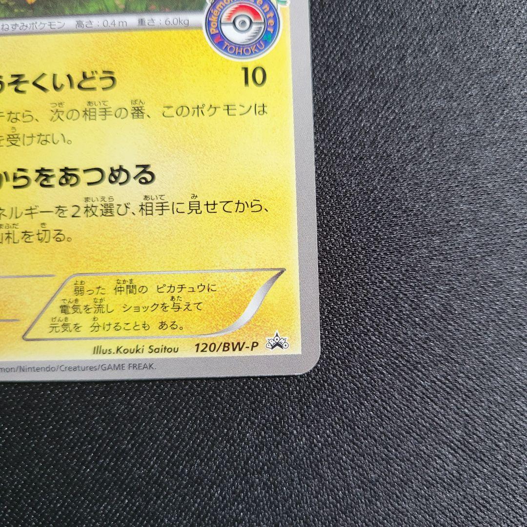 ピカチュウ PROMO BW-P プロモカード 120/BW-P トウホク