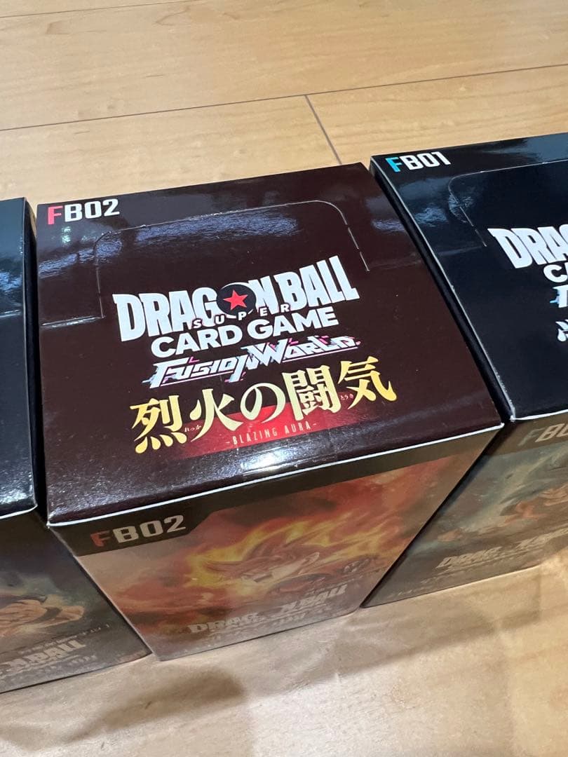 【新品未開封】ドラゴンボールカードゲーム テープ付き　3BOX