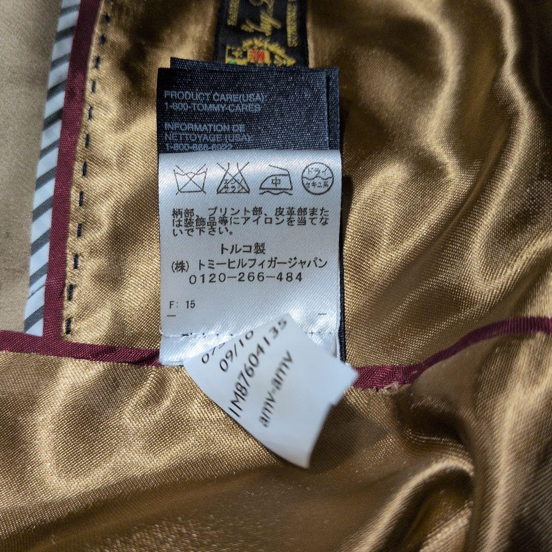 ロロ・ピアーナ カシミヤ混 ジャケットトミーヒルフィガー ベージュ 金ボタン