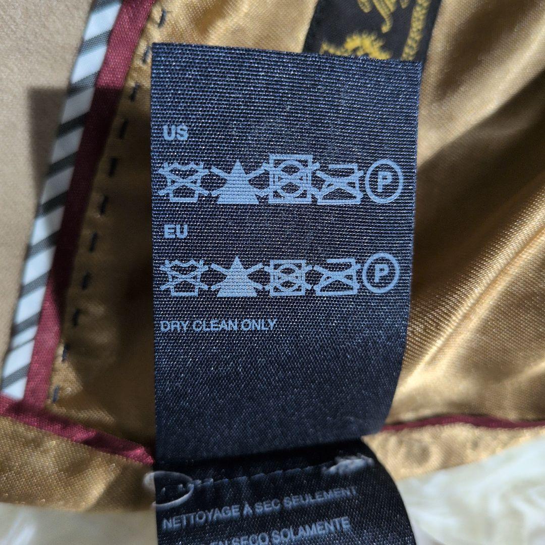 ロロ・ピアーナ カシミヤ混 ジャケットトミーヒルフィガー ベージュ 金ボタン