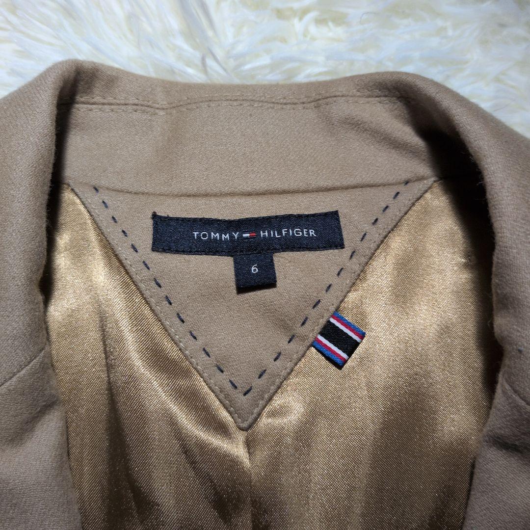 ロロ・ピアーナ カシミヤ混 ジャケットトミーヒルフィガー ベージュ 金ボタン