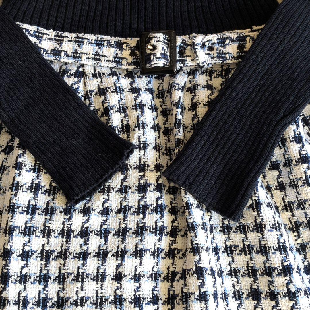 【新品】ブルーレーベルCREST BRIDGE 長袖ワンピースM