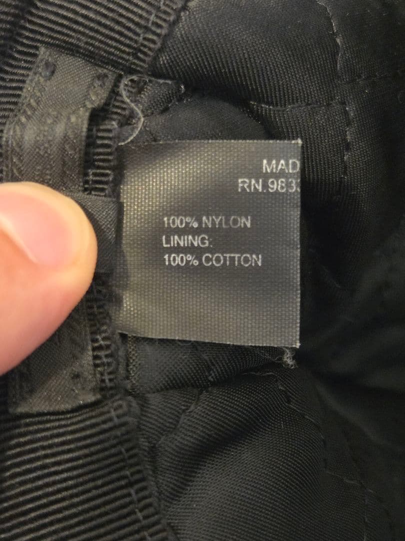 PRADA ナイロンビーニー Re-Nylon ロールキャップ BLACK M