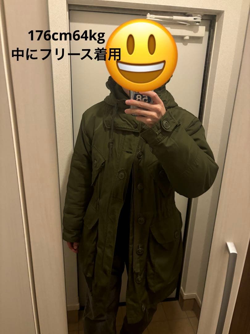 最終値下げ　カナダ軍 実物 ECWパーカー フルセット 1974年