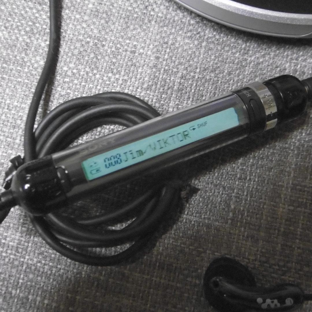 【準美品】SONY CDウォークマン D-NE730-BK