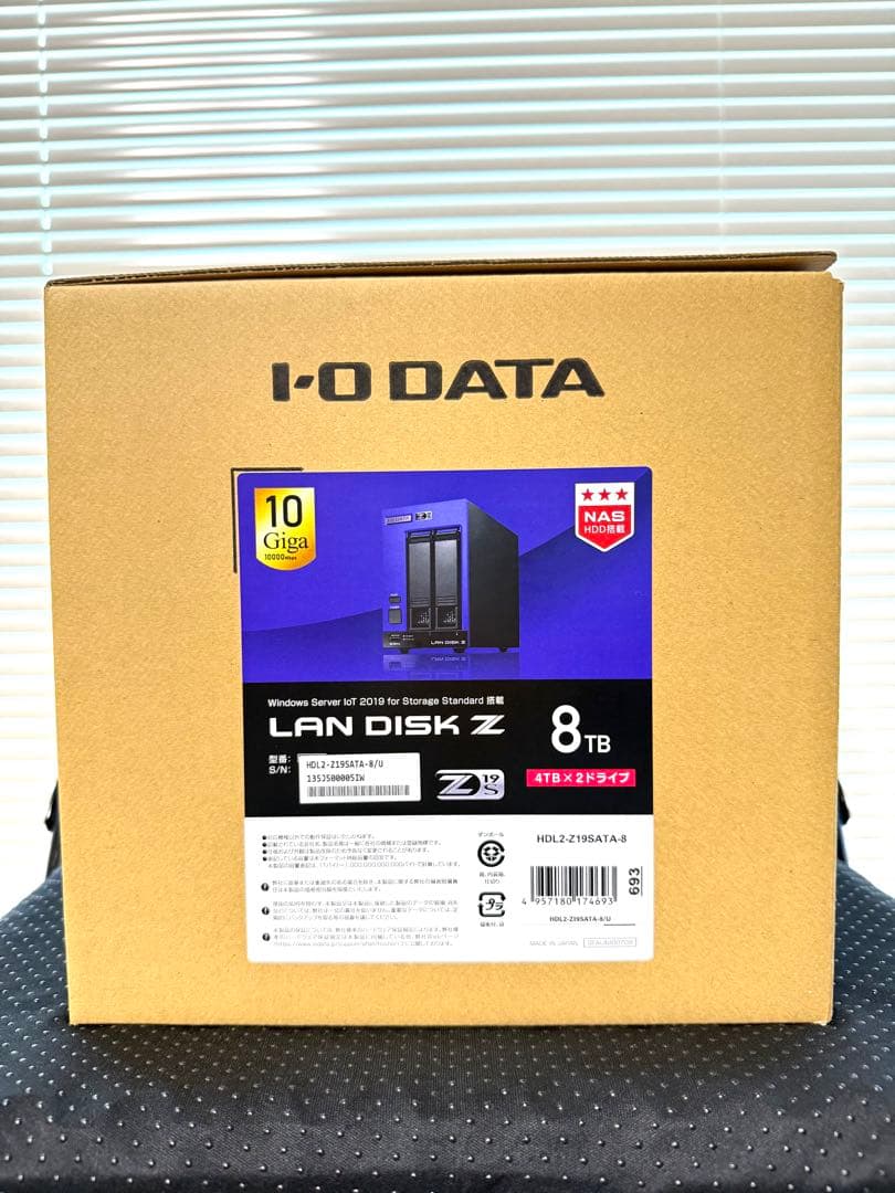 IODATA Windows NAS 8TB 新品