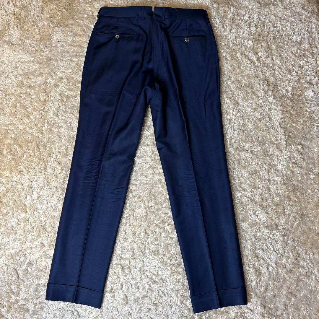 【最高級】トゥモローランド ゼニア スーツセットアップ ネイビー　チェック