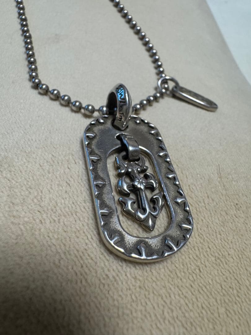 BWL 925シルバー ドッグタグネックレス