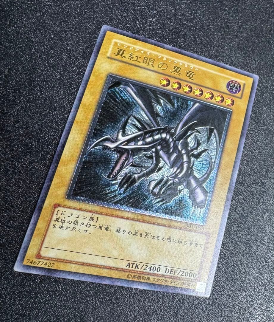 真紅眼の黒竜/レッドアイズブラックドラゴン/ ドラゴン族/遊戯王カード/レリーフ