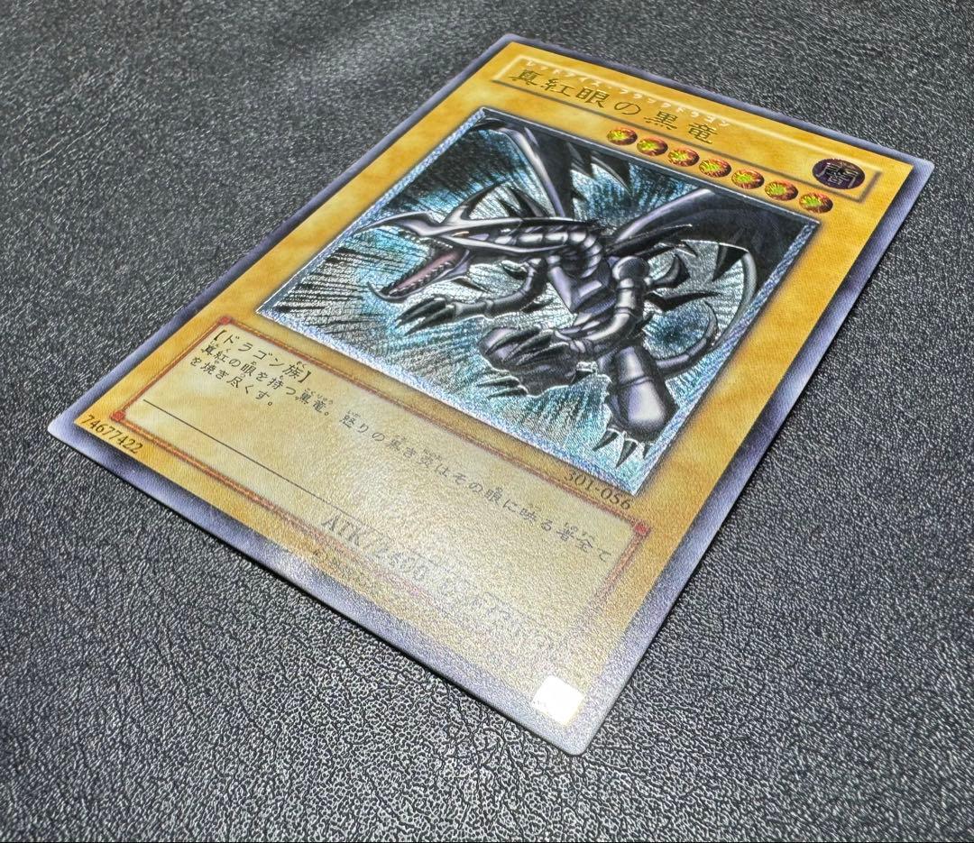 真紅眼の黒竜/レッドアイズブラックドラゴン/ ドラゴン族/遊戯王カード/レリーフ