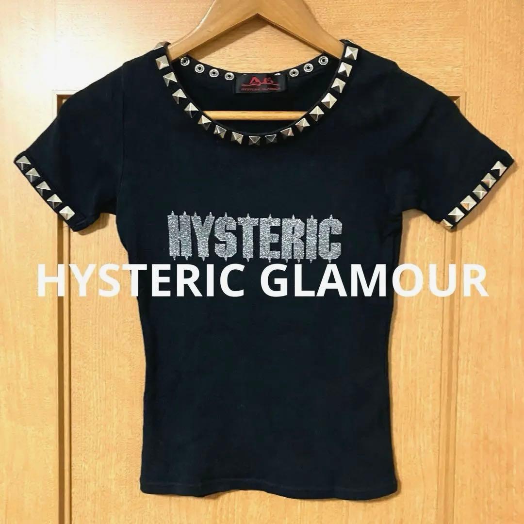 【雰囲気抜群❗️】90's HYSTERIC GLAMOUR 黒 チビT Y2K