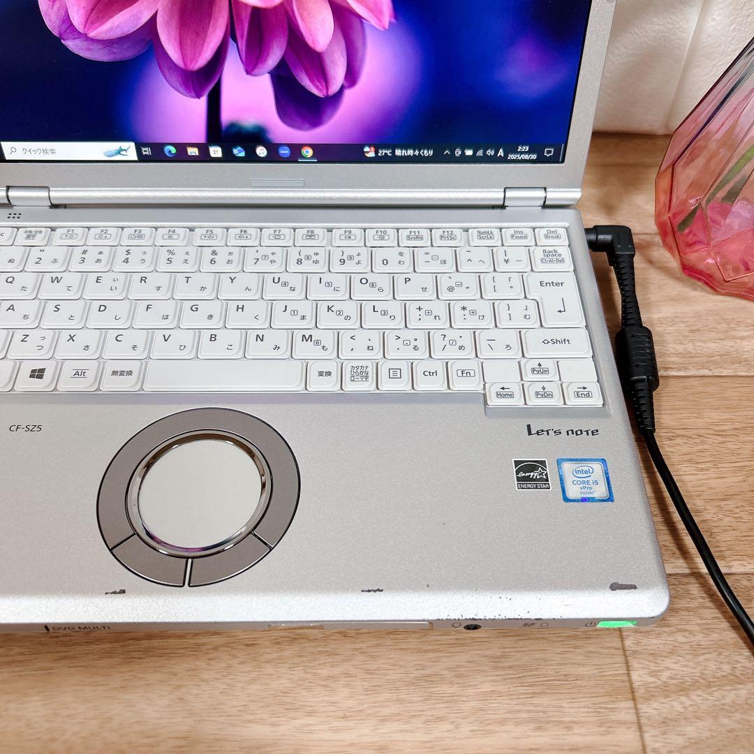 【美品】Let's note ✨ノートPC✨設定済✨初心者✨SSD✨i5✨DVD