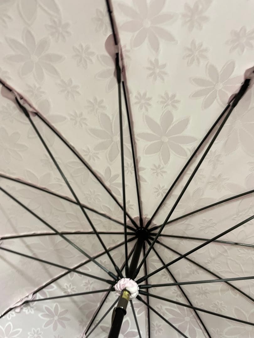 福井洋傘　紫陽花　紫 長傘　未使用品