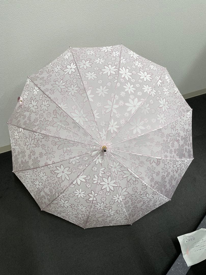 福井洋傘　紫陽花　紫 長傘　未使用品