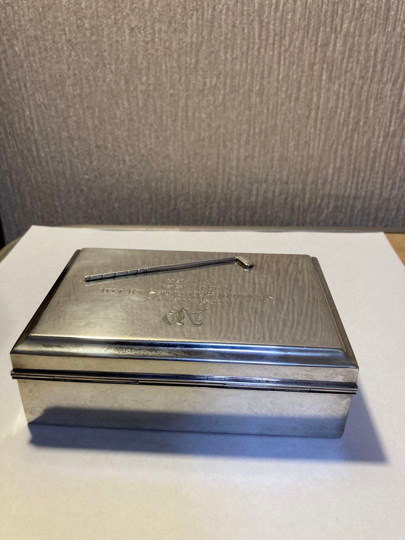 シルバーケース　ボックス　小物入れ（記念あり）