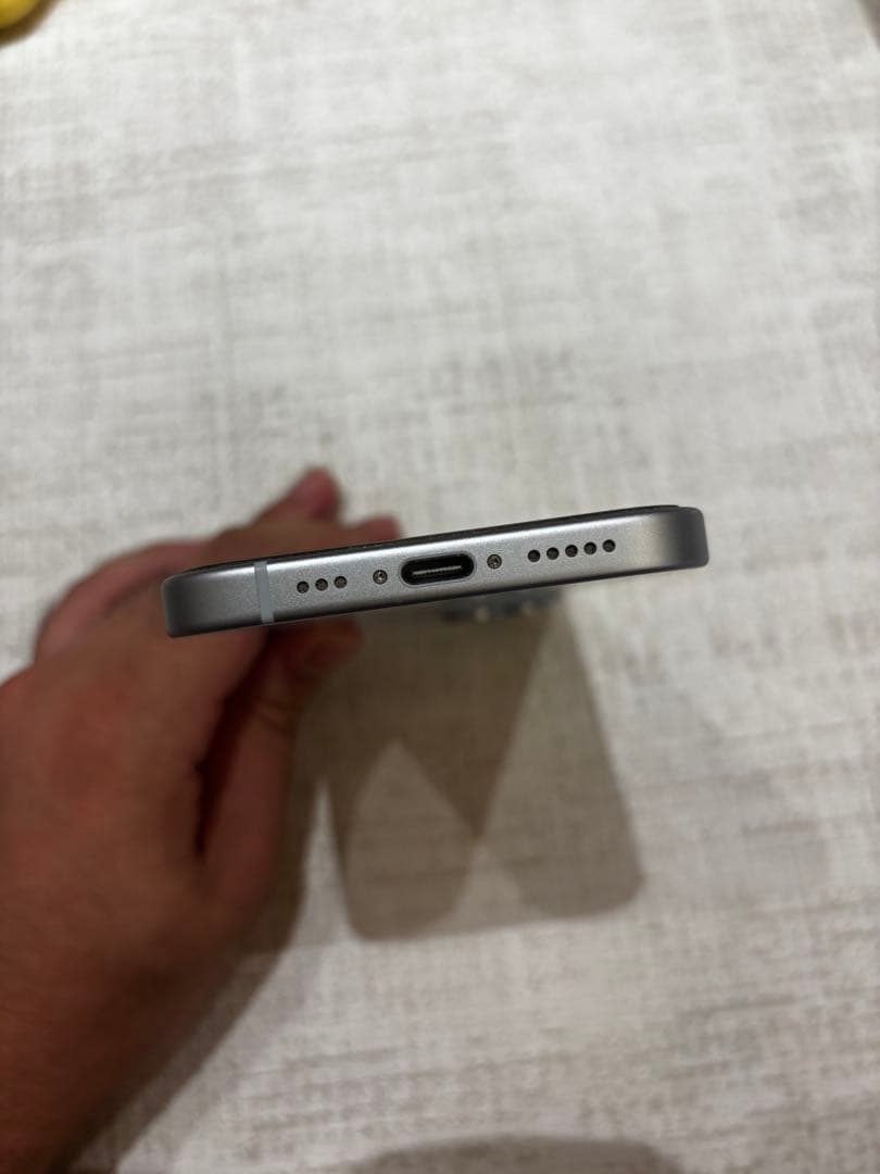 iPhone15 128GB ブルー SIMフリー 箱付 超美品 おまけつき