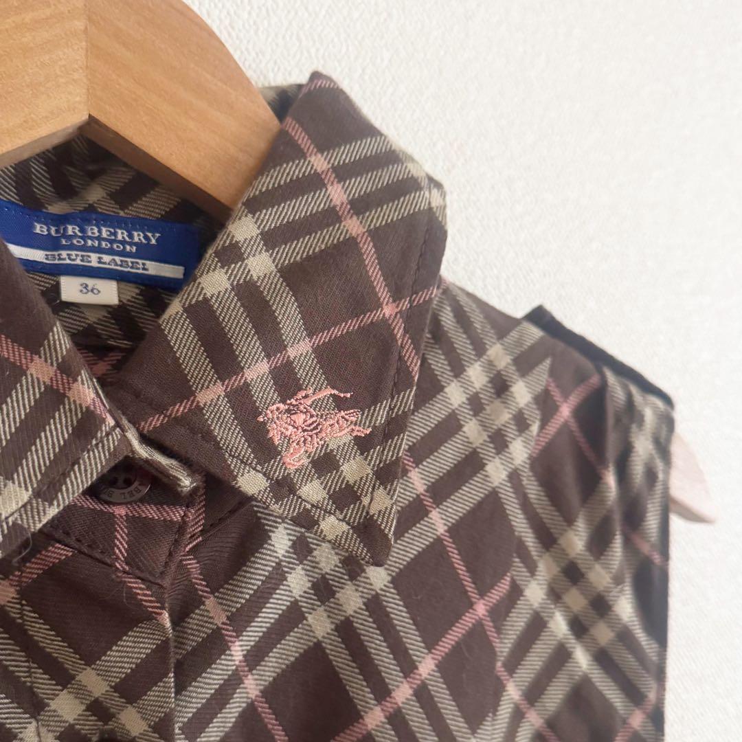 BURBERRY BLUE LABELノースリーブ ワンピース 36