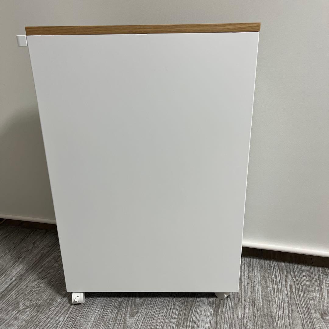 Yamazaki(山崎実業) ハンドル付き　スリム トイレラック　ホワイト