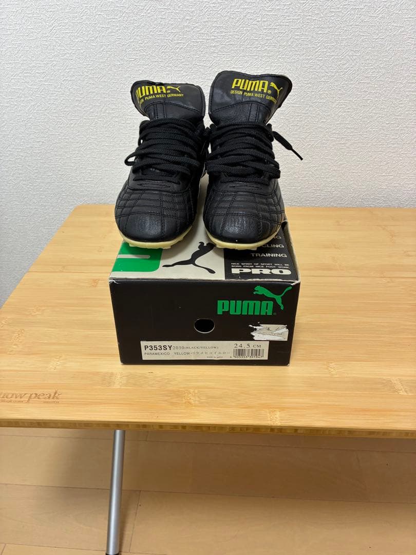 PUMA パラメヒコ　イエロー　24.5