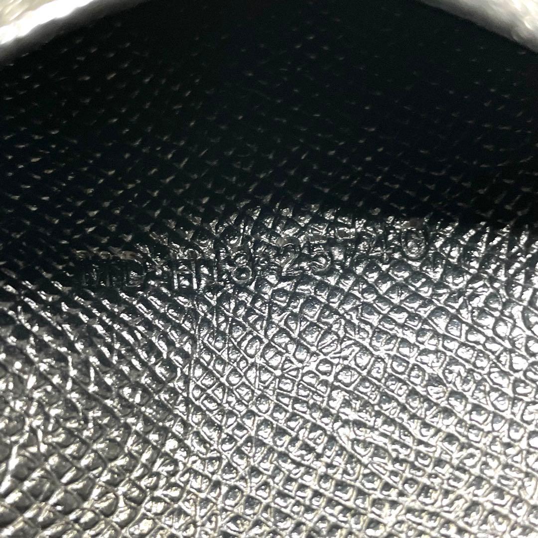 BVLGARI ブルガリ 名刺入れ カードケース レザー ブラック