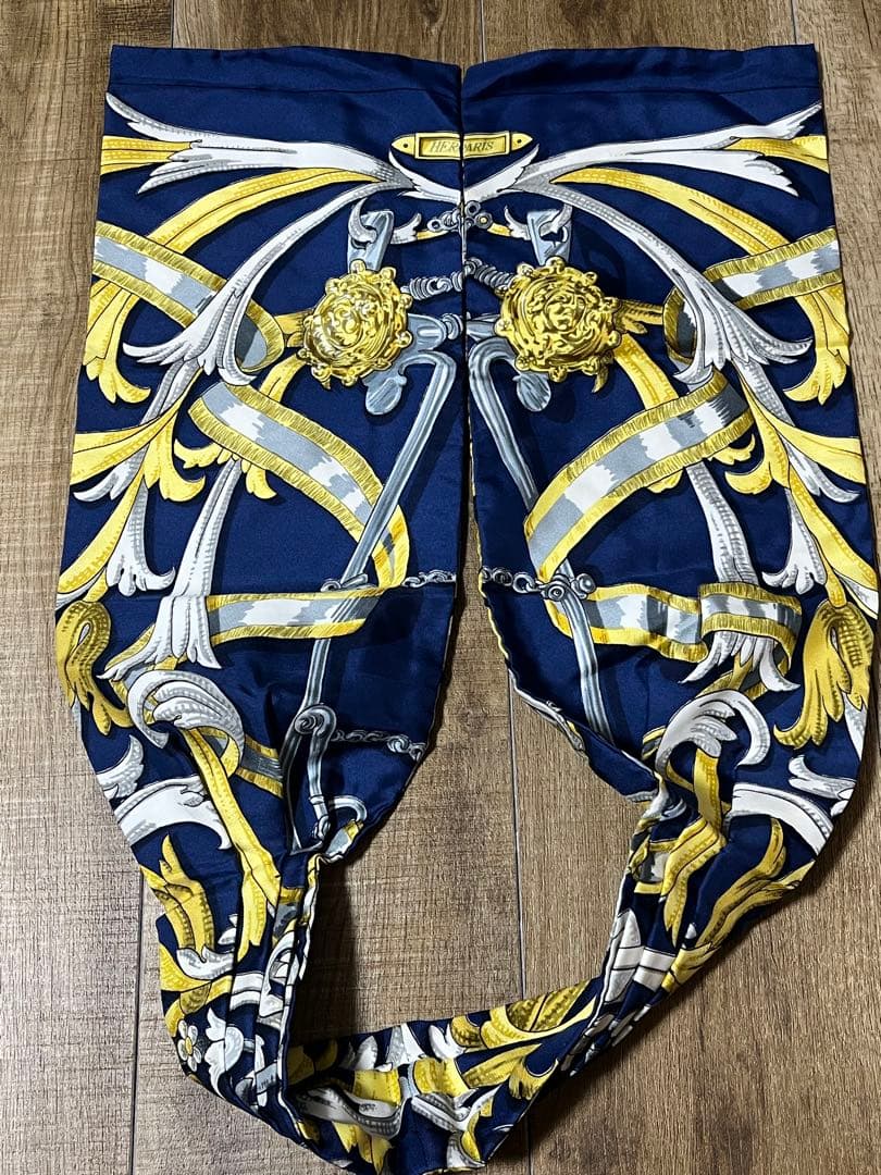 状態良好　HERMES エルメス　メンズストール