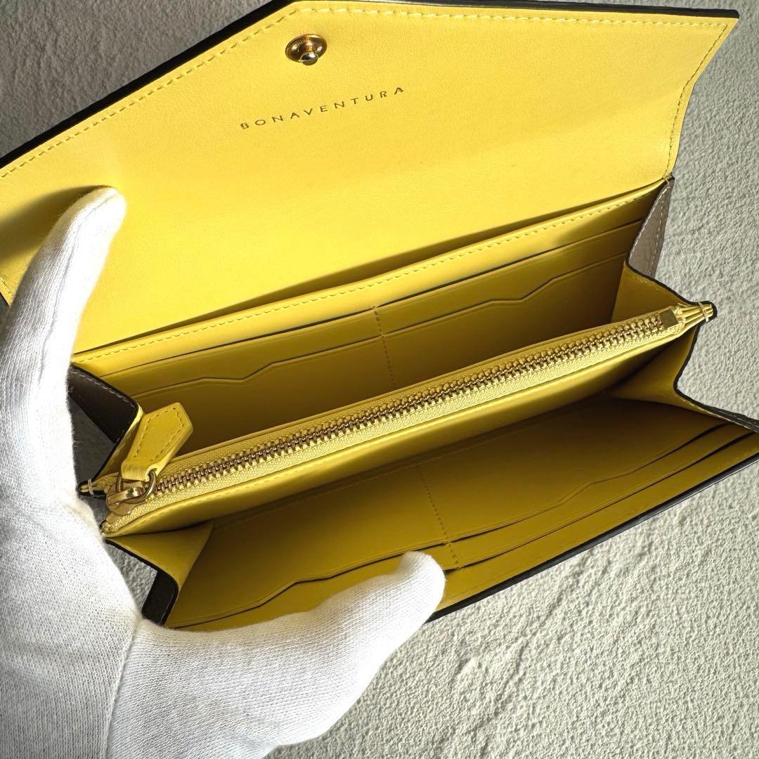 BONAVENTURA ボナべンチュラ エンベロープ ロングウォレット 長財布