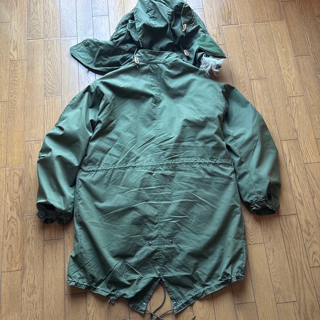 希少　XSサイズ　米軍実物　フルセット　M-65 フィッシュテールパーカー