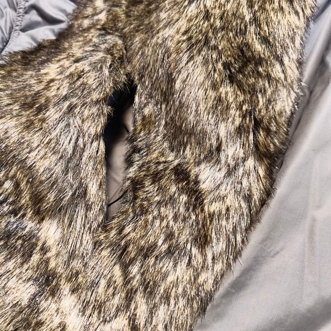 【希少】ディーゼル ファー切り替え ブルゾン ミリタリージャケット Y2K L