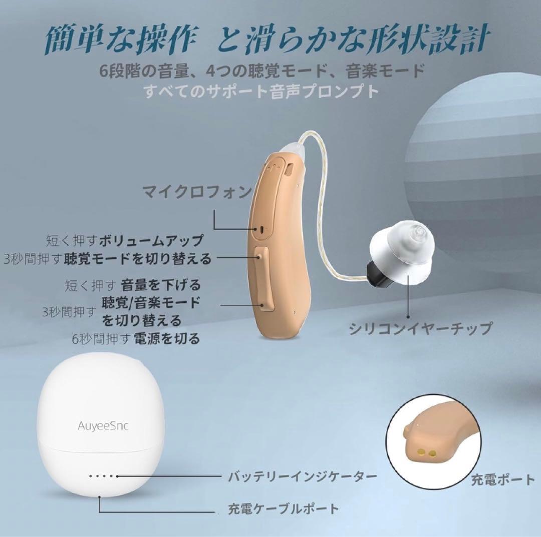 【未使用品】高齢者集音器　左耳用