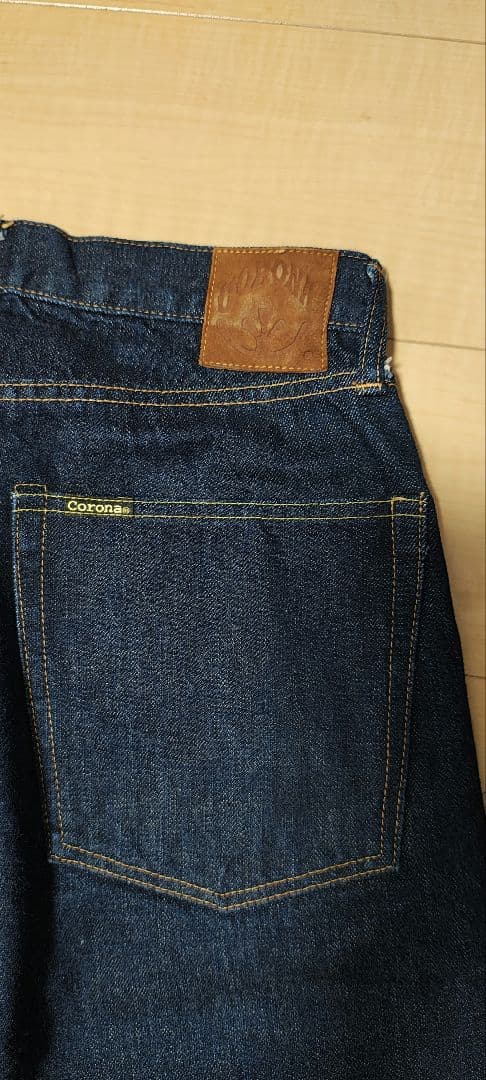 コットンデニムパンツ インディゴ W30