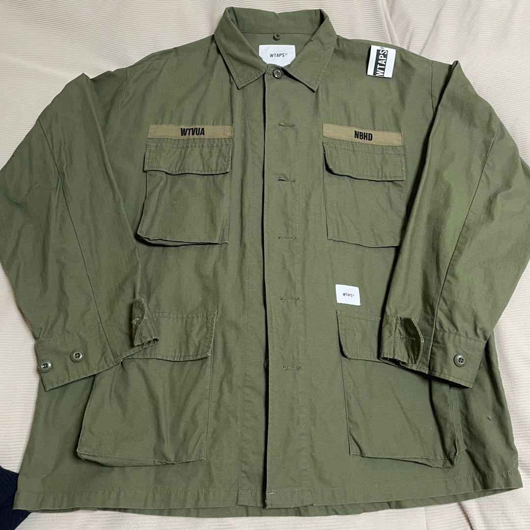 ジャケット・アウター WTAPS NEIGHBORHOOD JUNGLE LS SHIRT