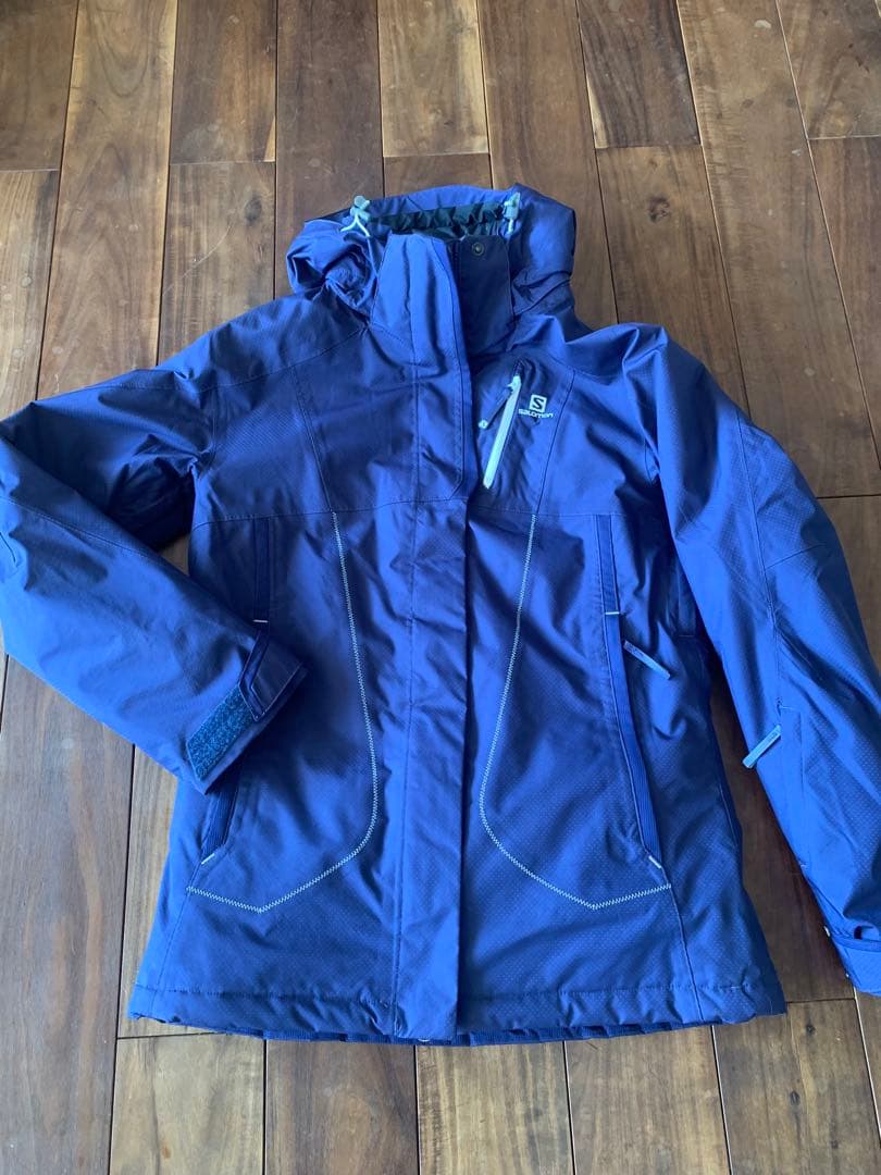 Salomon スノーボードウェア スキーウェア上下セット女性用