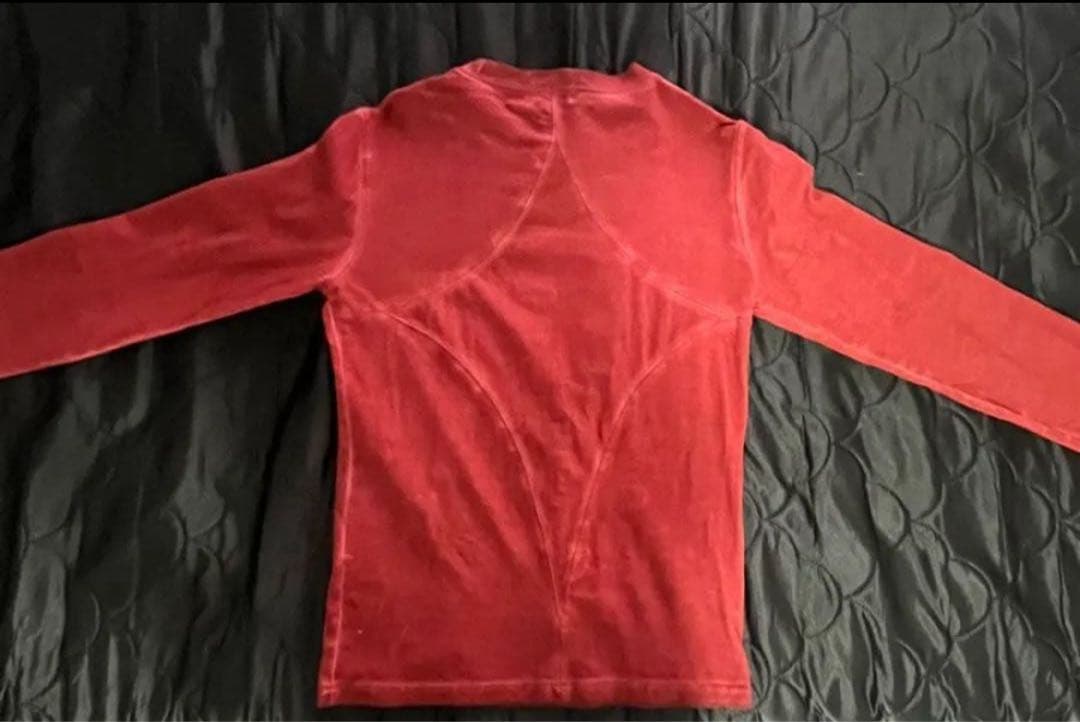 【希少】 thug CLUB サグクラブ ロンTレッド 正規品（即日発送可能）