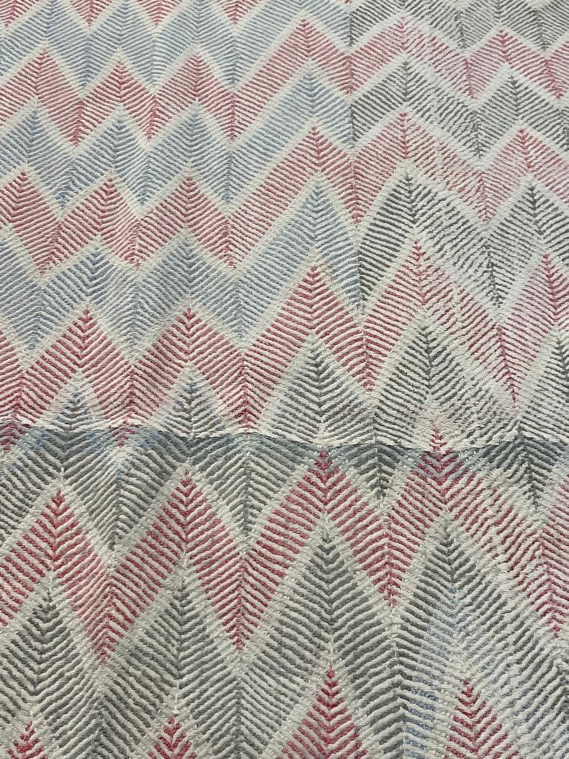 ヴィンテージカンタキルト　ロホリ　レア　インド　ノクシカタ　高級　手仕事