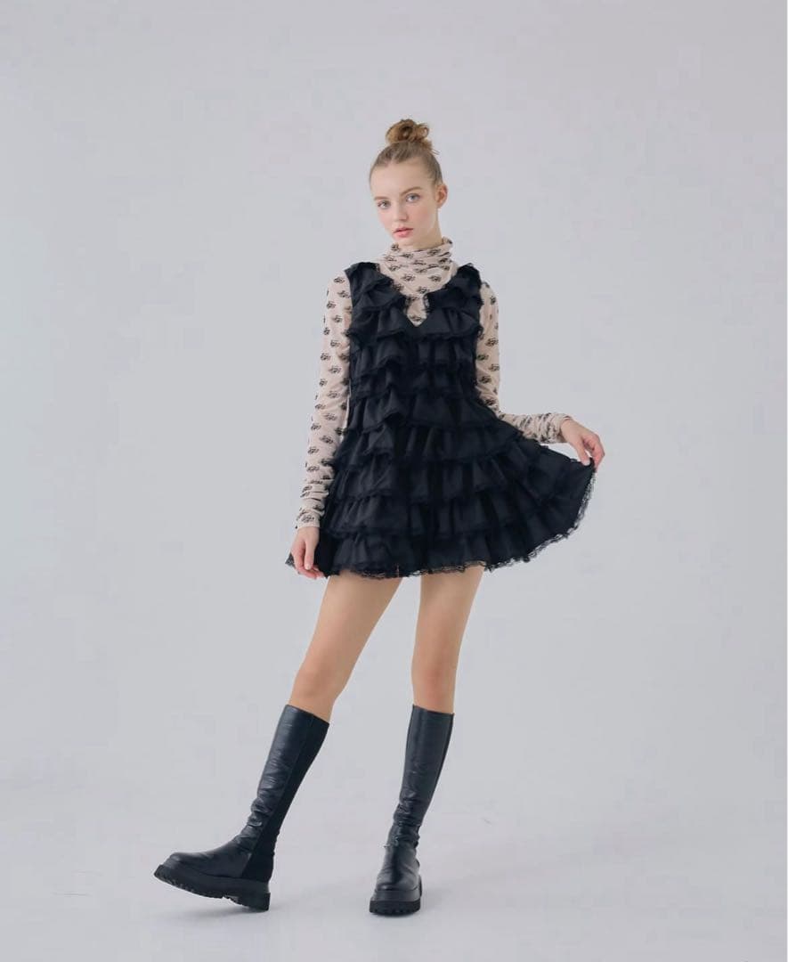 Treat ürself angel wings mini dress