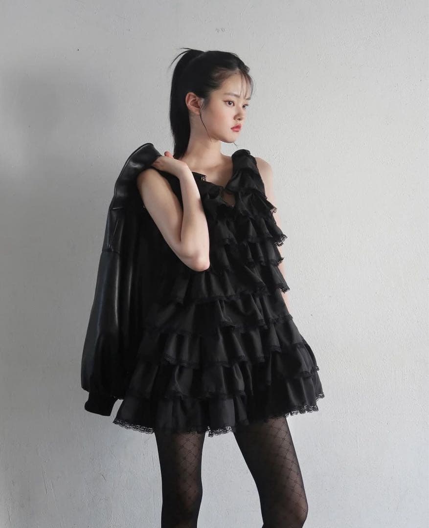 Treat ürself angel wings mini dress