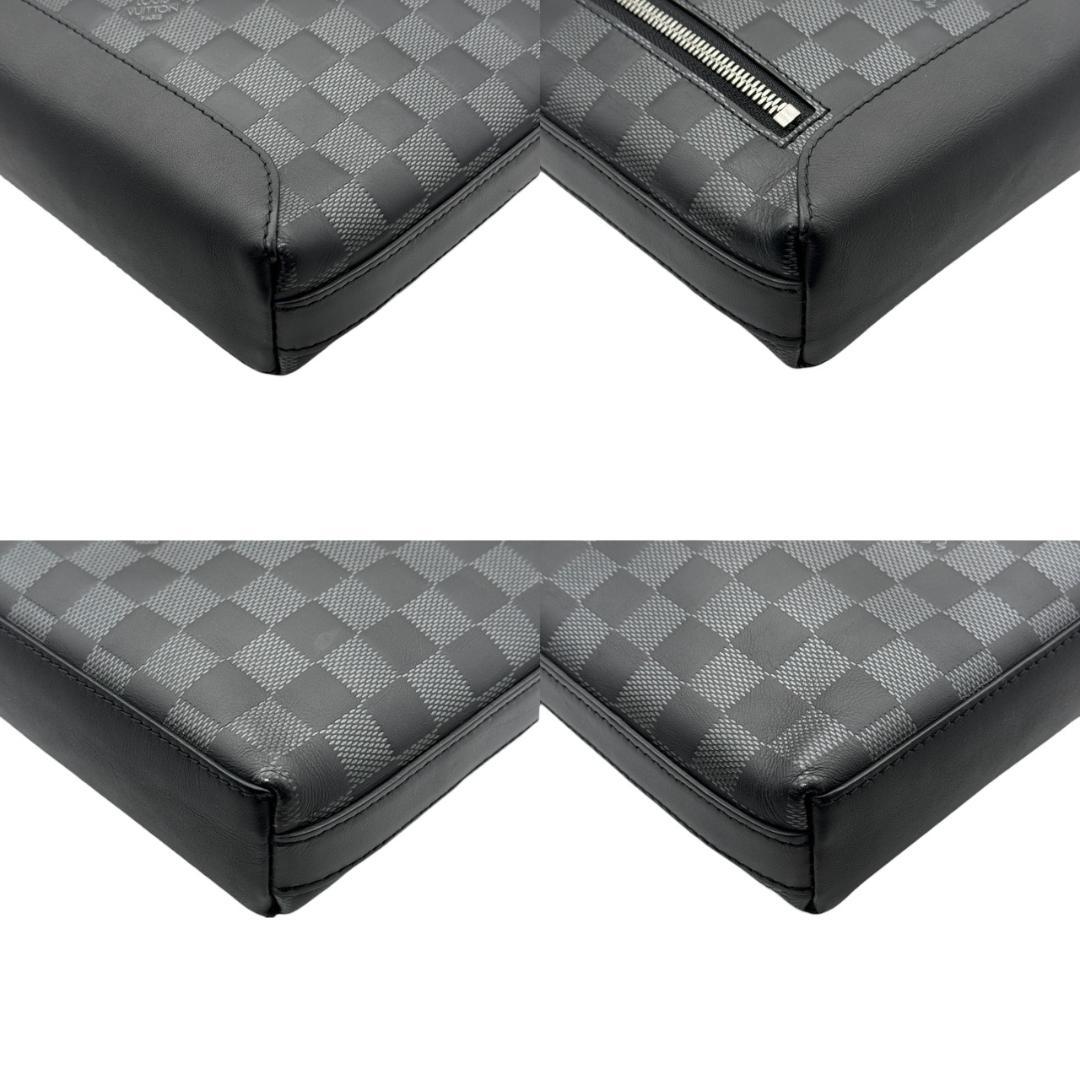 【極美品】ルイヴィトン ダミエアンフィニ ディスカバリーメッセンジャーPPM 黒