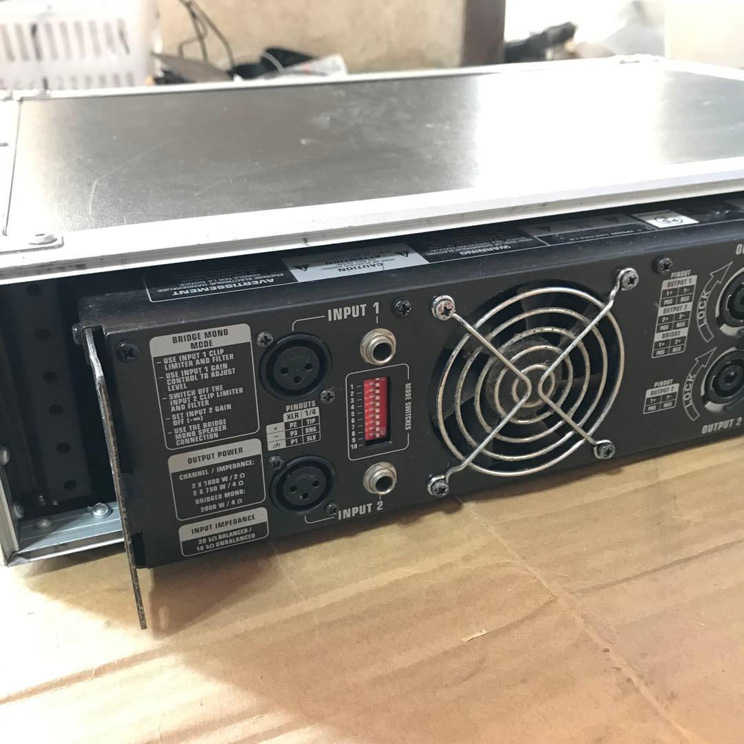 BEHRINGER EP1500 パワーアンプ ベリンガー　ジャンク