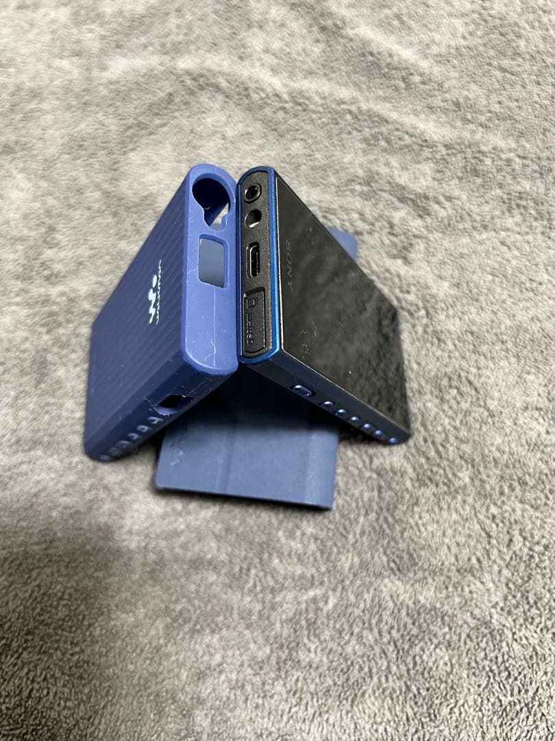 SONY NW-A306デジタルオーディオプレーヤー ブルー　カバー付き