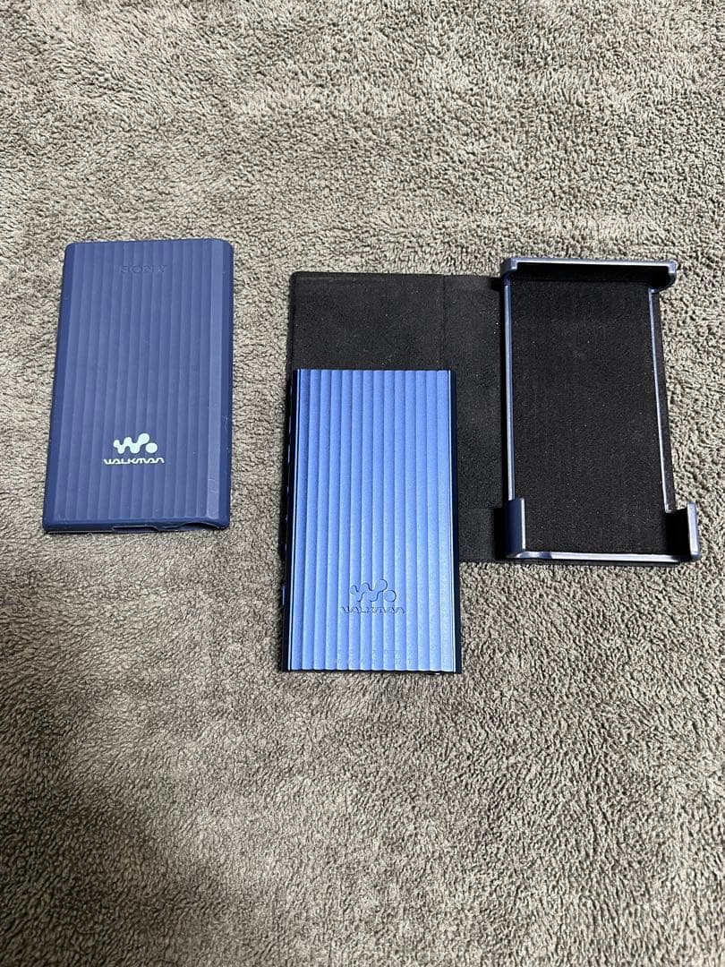 SONY NW-A306デジタルオーディオプレーヤー ブルー　カバー付き