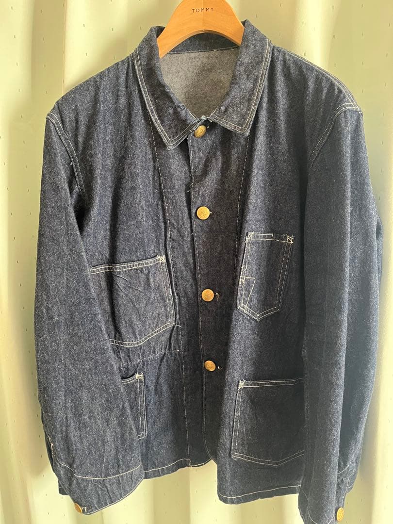 B*!様 ワンピースオブロック カバーオール ワンウォッシュ40中古