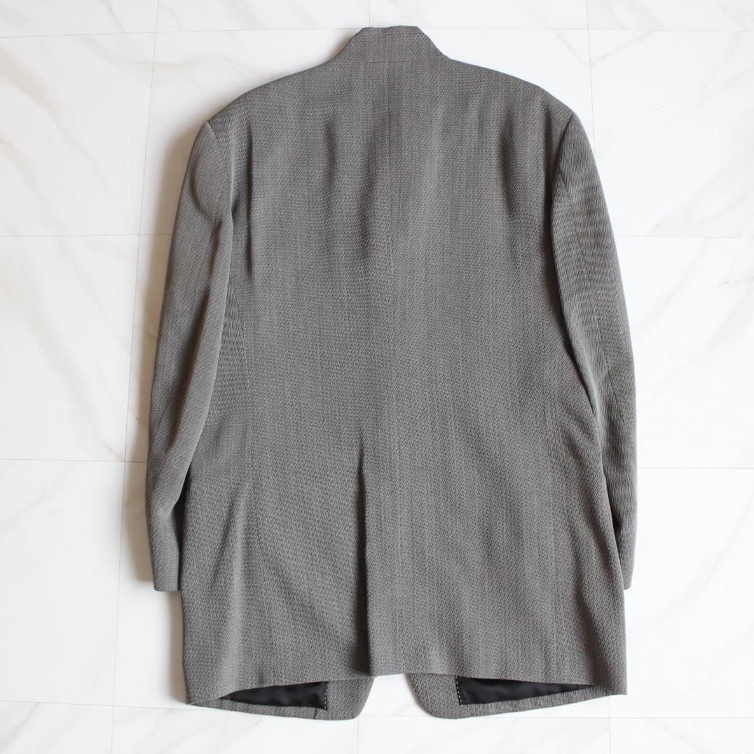 MEN'S TENORAS マオカラー スリーピーススーツ グレー XL