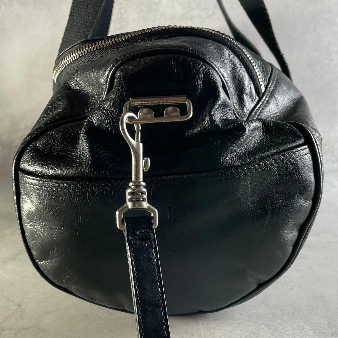 美品 ディオールオム エディ期 05AW グラム期 2way ドラムバッグ 黒