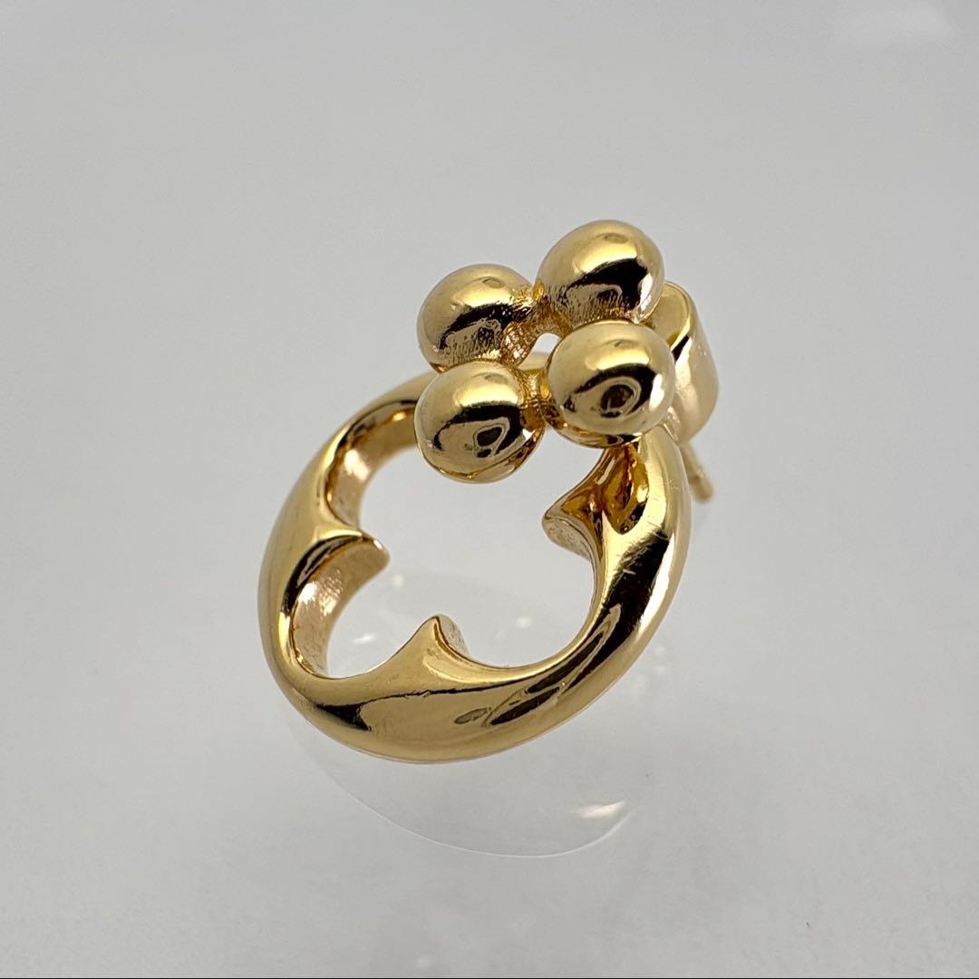 LOUIS VUITTON ピアス LVフラワーグラム ブックルドレイユ