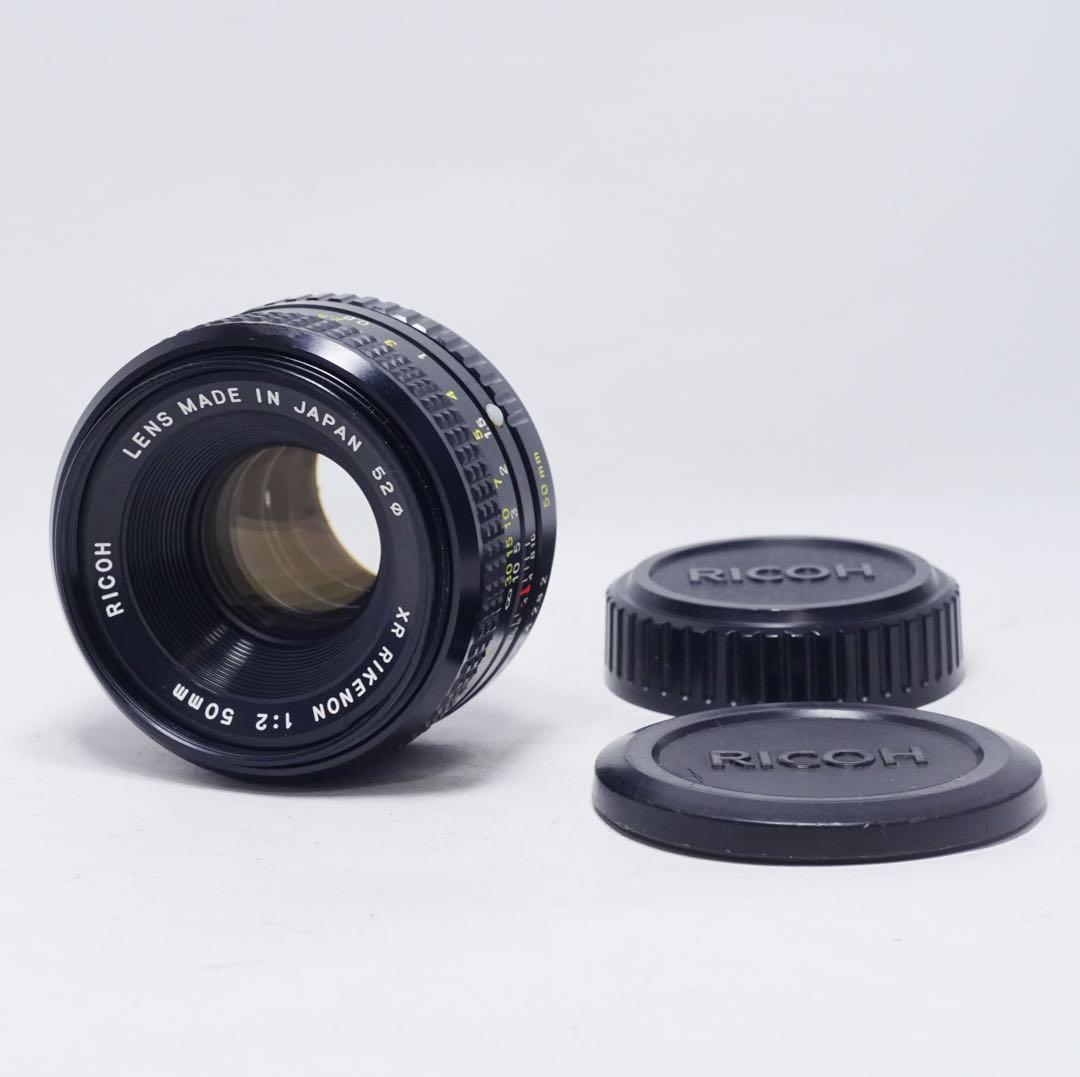極美品 初期型 RICOH XR RIKENON 50mm F2 富岡光学