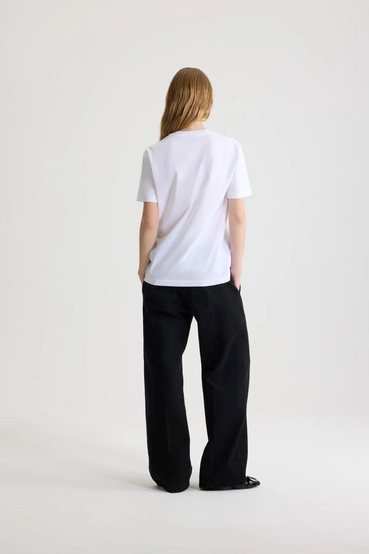 25新作 PATOU オーガニックコットン ボウTシャツ S