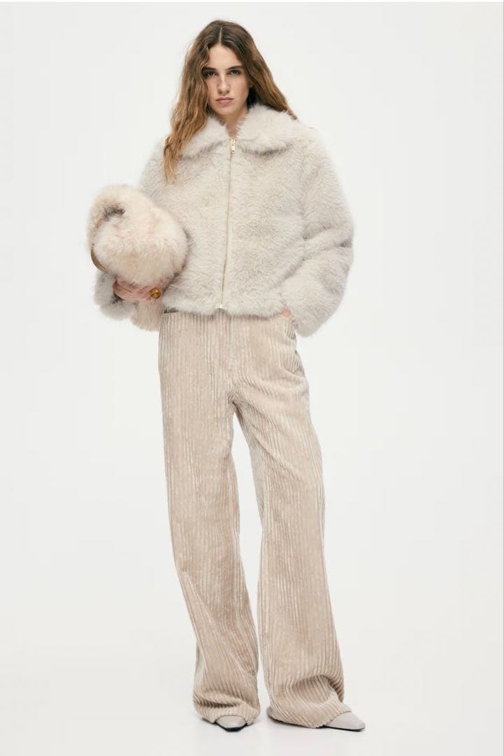 ★新品未使用★ 襟付きジャケット M クリーム