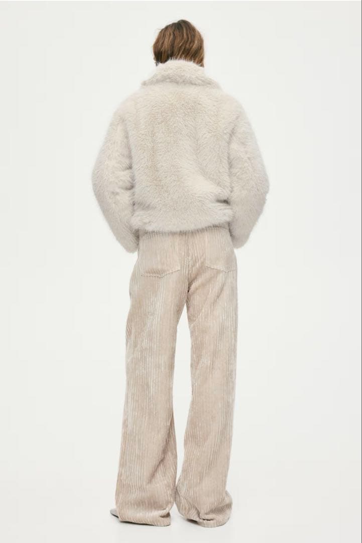 ★新品未使用★ 襟付きジャケット M クリーム